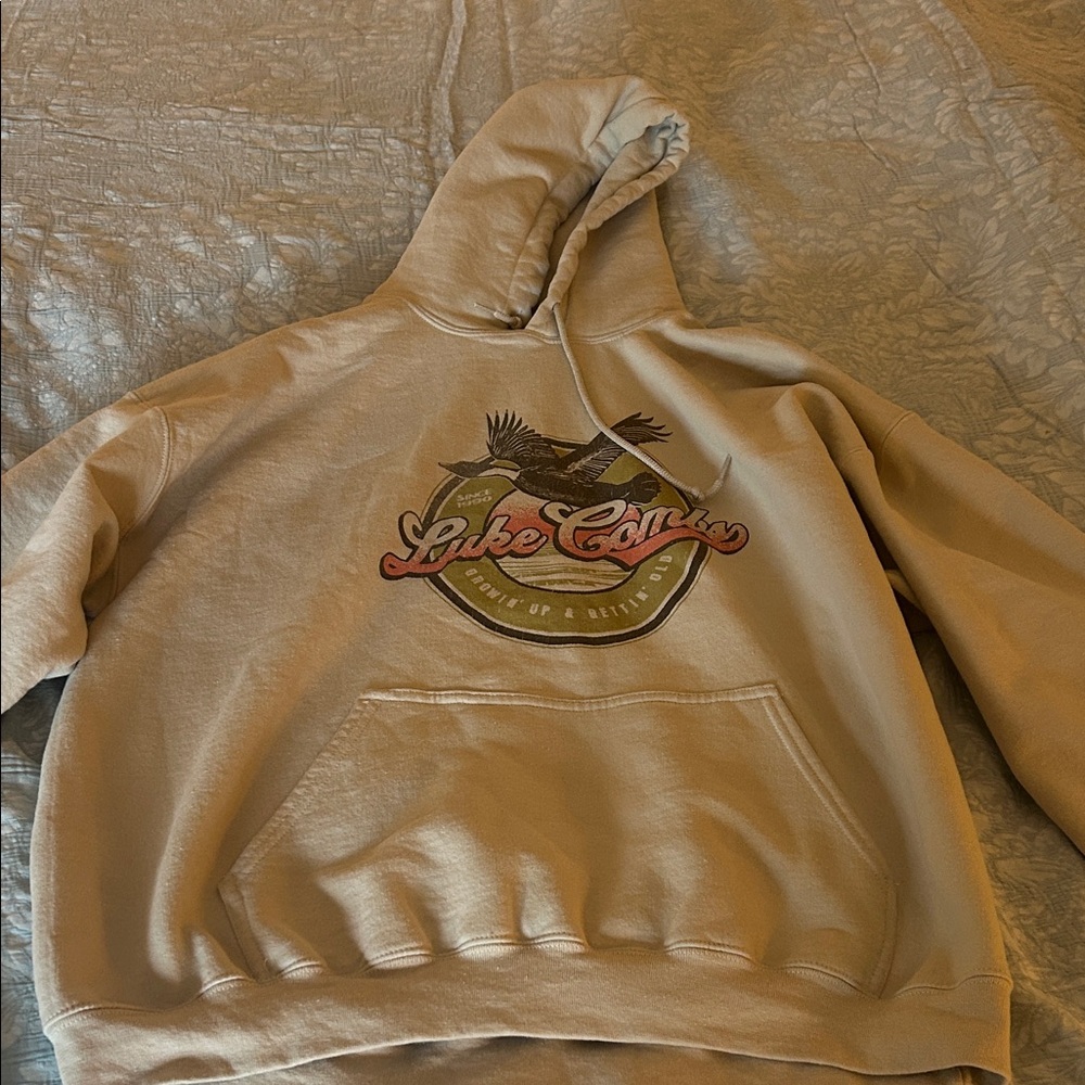 Gildan Heavy Blend Beige Hoodie